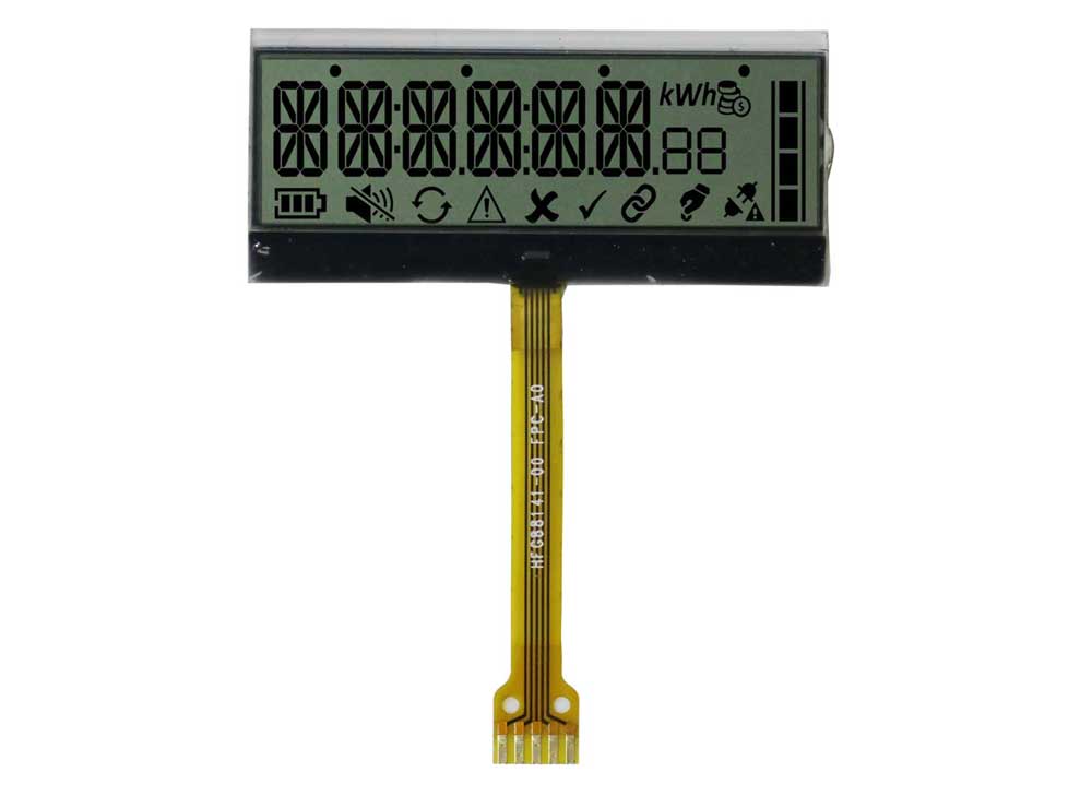 TN Segment Positive Display Grey Background and Black Letters COG LCD Module.jpg