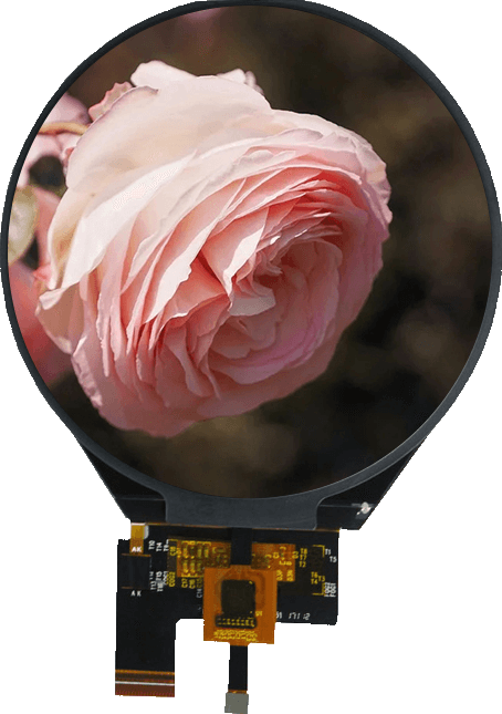 ILI9881C 3.4-Inch Circular Screen with 39 pin 800*800 Resolution Round LCD Touch Display hero