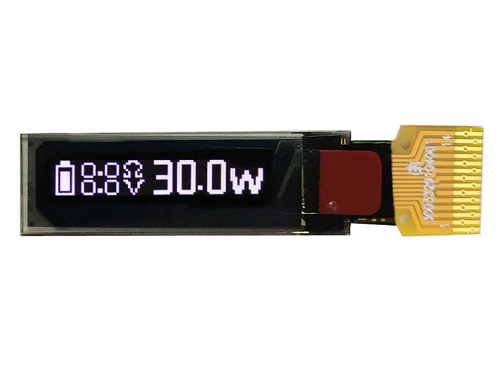 0.69 oled 9632 for wearable application