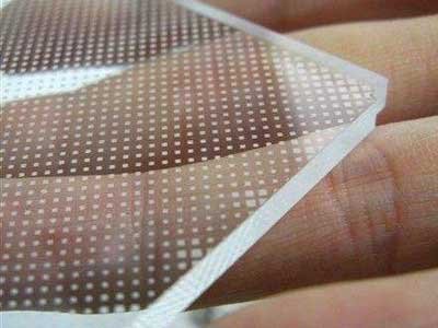 laser cut light guide plate