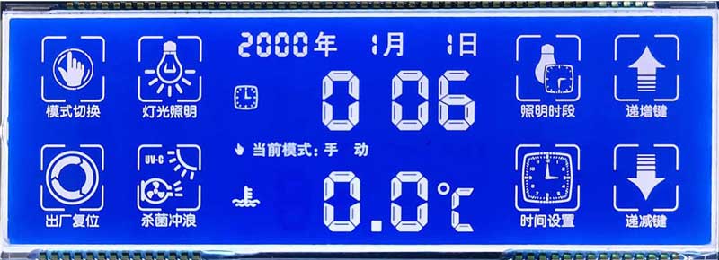 htn segment negative display blue background and white letters lcd panel for illumination equipment hero.jpg