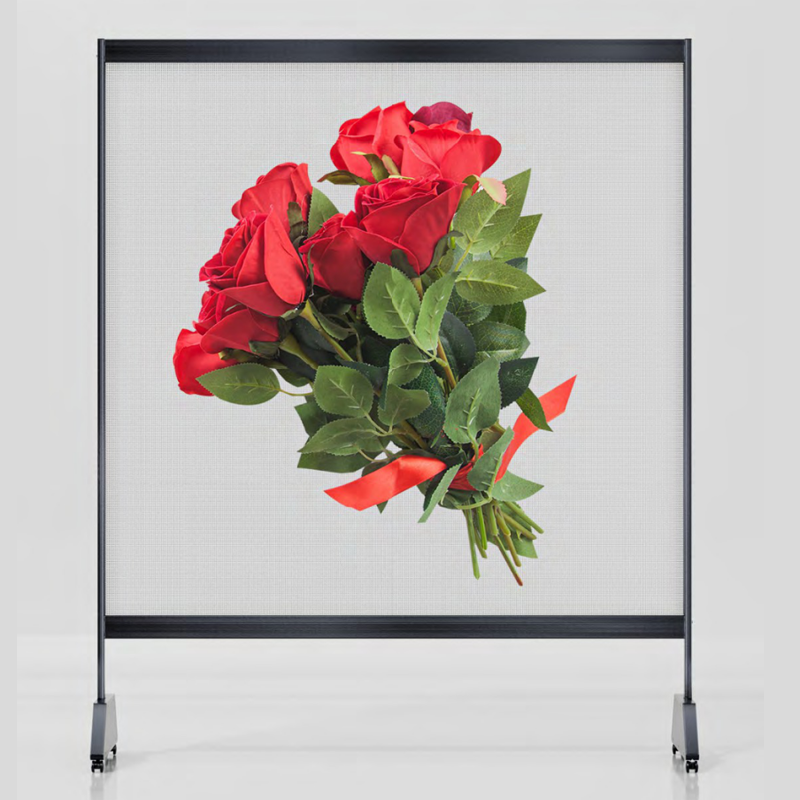 led holographic invisible screen