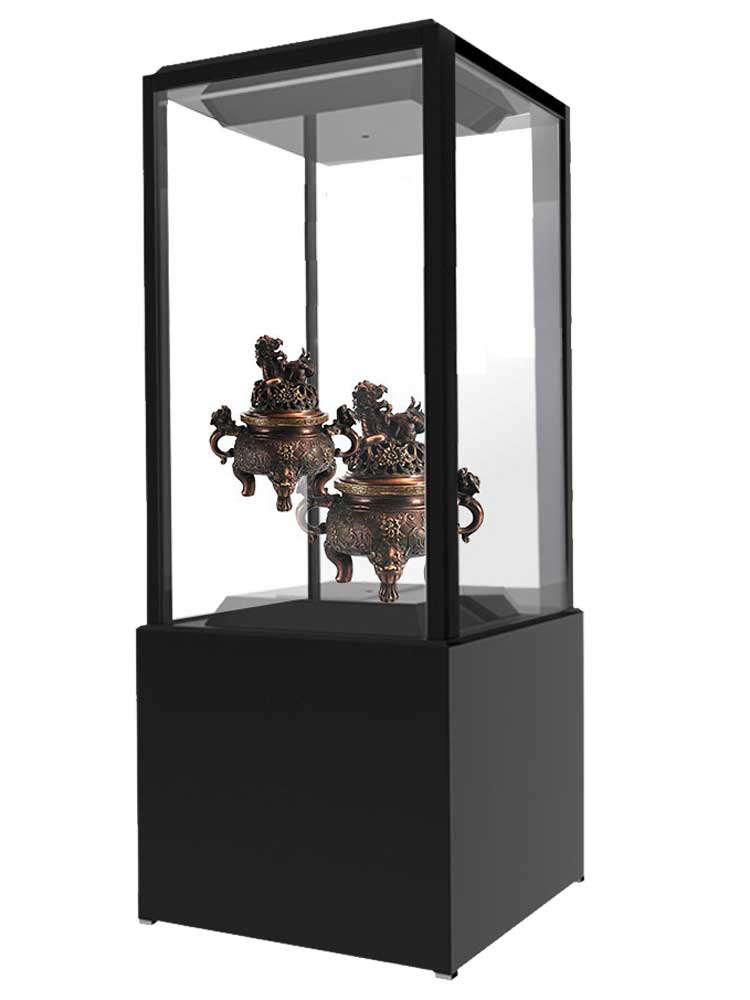 transparent oled display cabinet