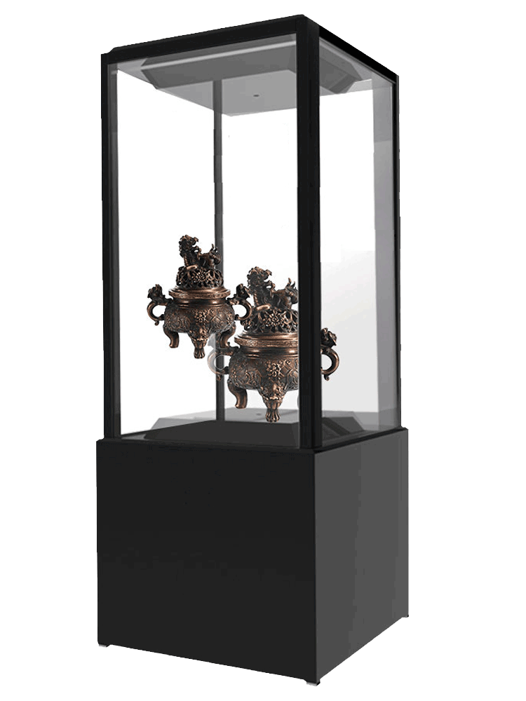 transparent oled display cabinet