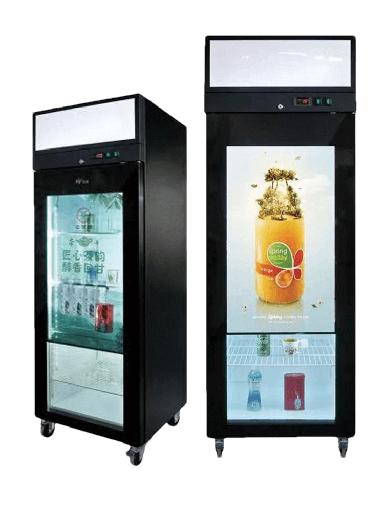 transparent lcd refrigerator display