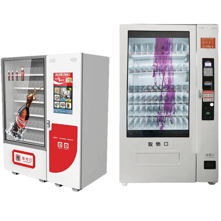 transparent lcd vending machine