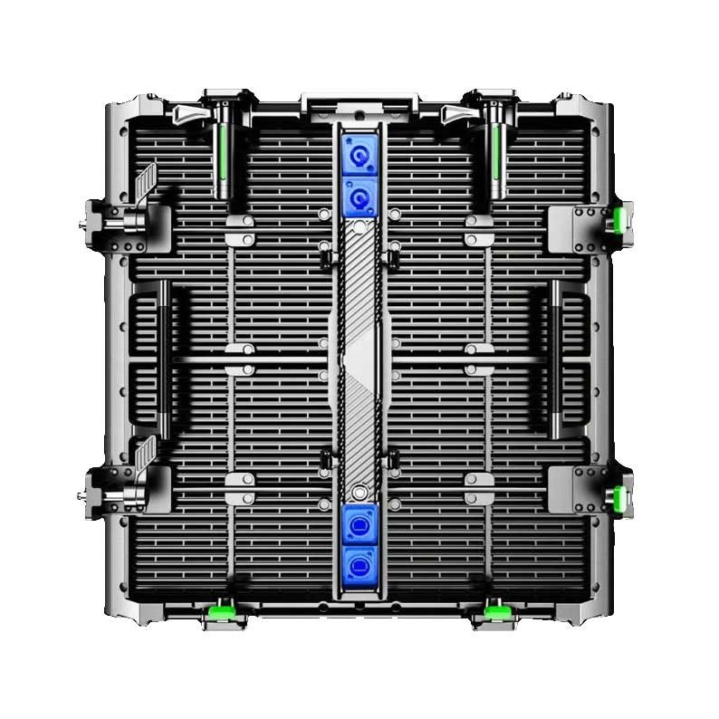 500×500 rental transparent led cabinet