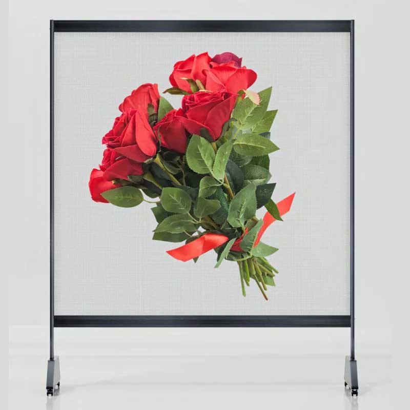 led holographic invisible screen