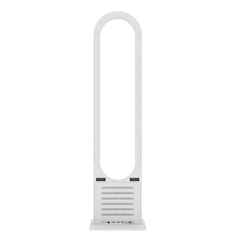 48-inch portrait arch frame transparent OLED front view
