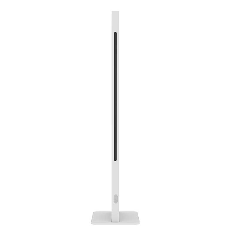 48-inch portrait arch frame transparent OLED side view