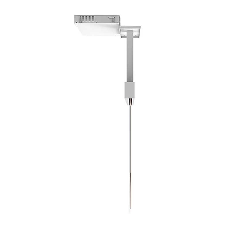 55-inch hanging transparent OLED display side view