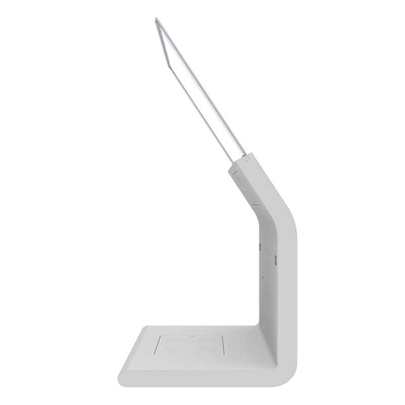 55-inch landscape transparent OLED kiosk side view