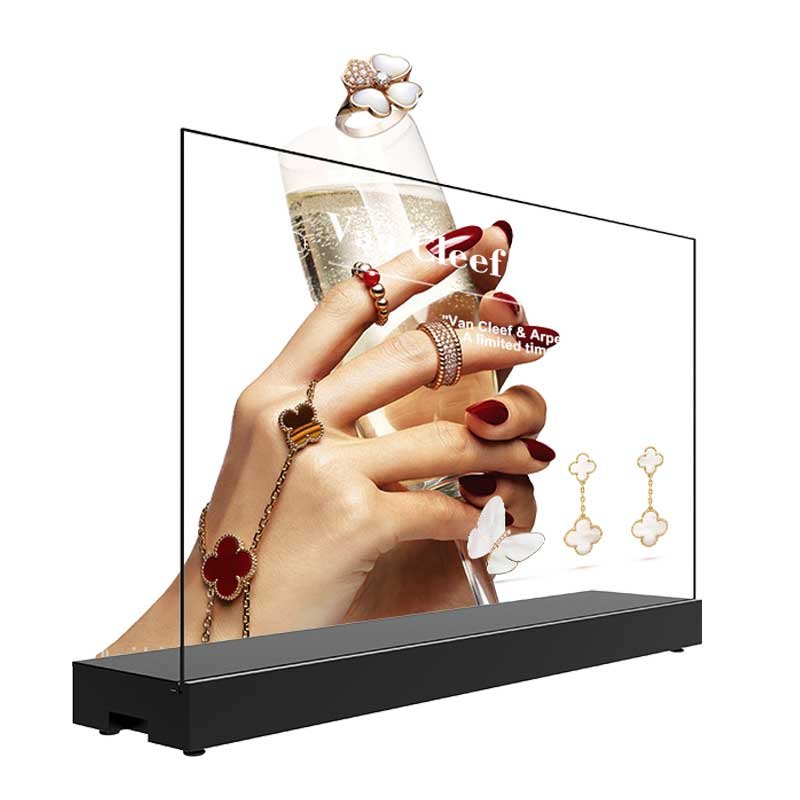Desktop transparent OLED display