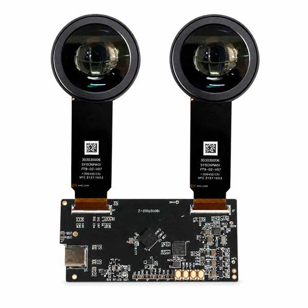 Binocular 1.03 inch 2.5K Micro OLED Pancake optical engine with shared driver board
