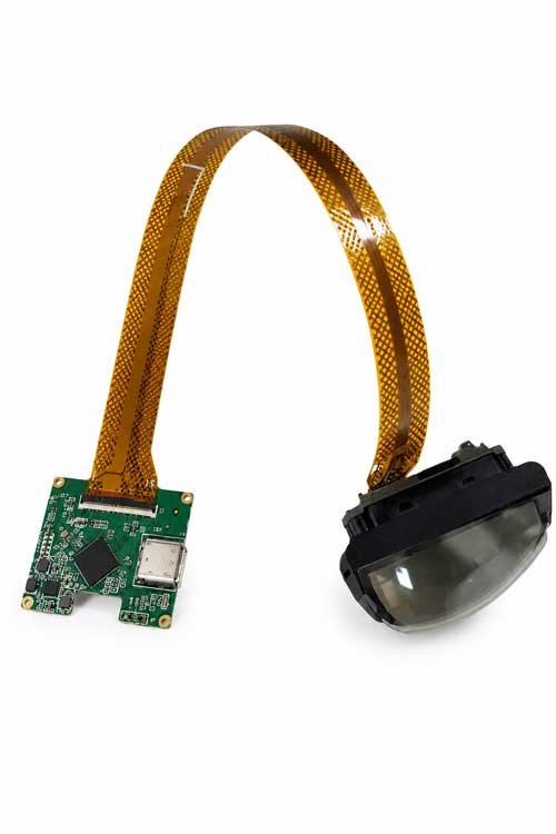 0.49 inch FHD Birdbath optical engine with Type-C Mini driver board