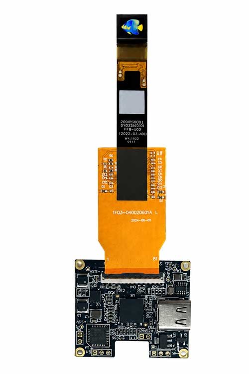 Custom 0.32-inch SVGA Micro OLED compact Type-C Mini board