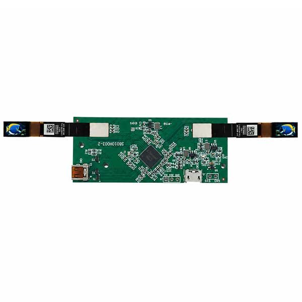 Custom 0.49-inch FHD Micro OLED dual-output HDMI interface board