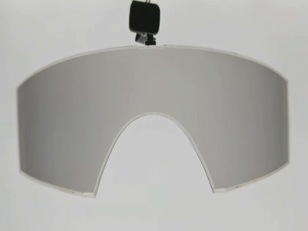 dimmable ski goggles with custom lcd light shutter