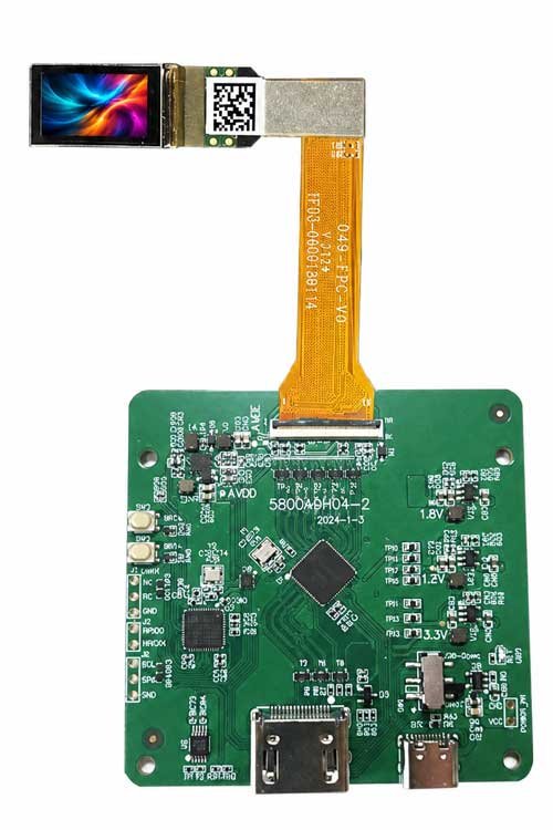 0.49-inch FHD Micro OLED monocular HDMI driver board