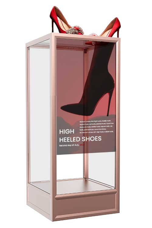 30-Inch Single-Sided Transparent OLED Display Cabinet