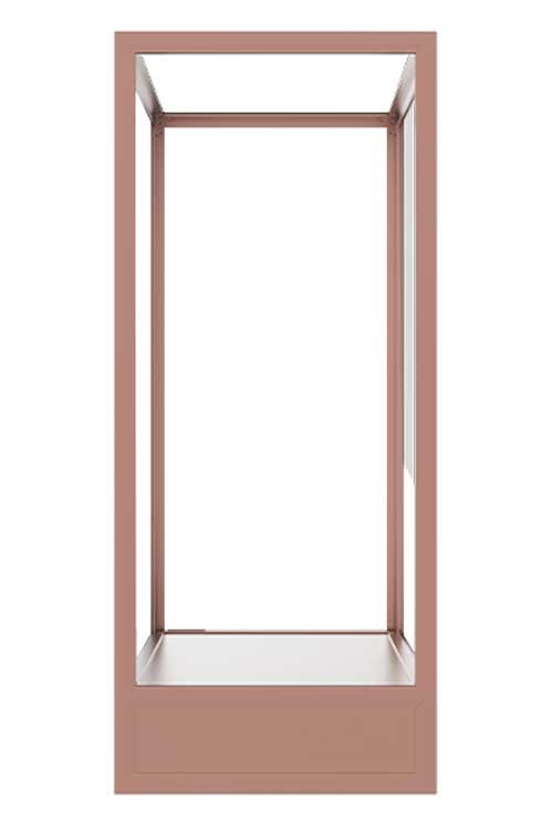 30-Inch Single-Sided Transparent OLED Display Cabinet — Empty cabinet