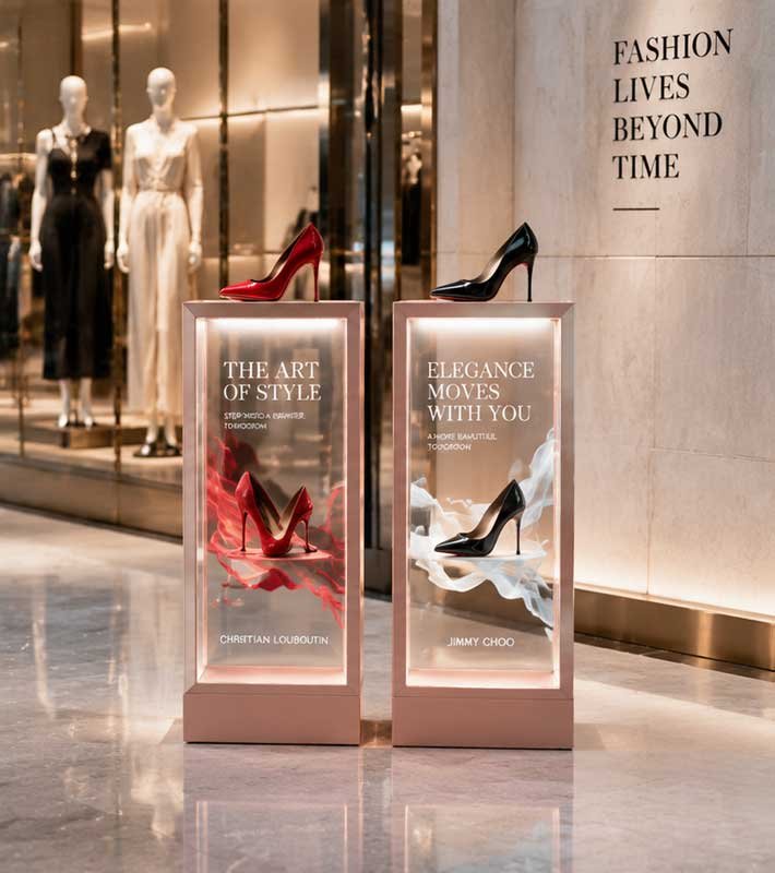 30-Inch Cabinet in Fashion Retail