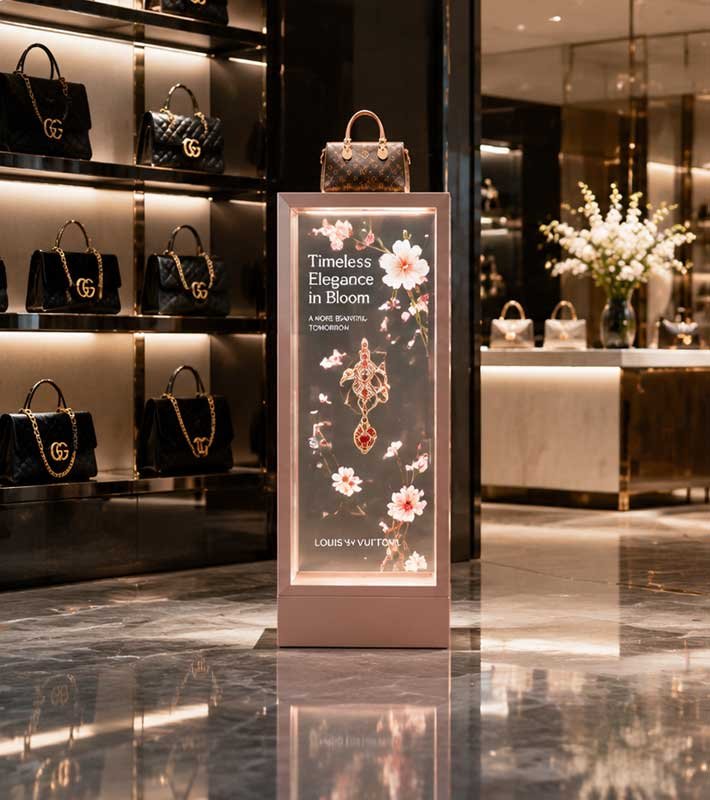 30-Inch Cabinet in Luxury Retail