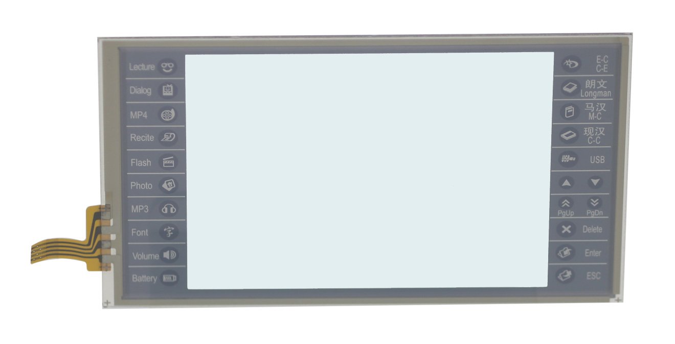 4″ Resistive Touch Panel · Electronic Dictionary