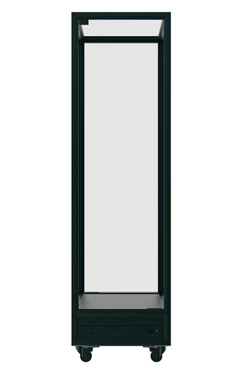 48-Inch Four-Sided Transparent OLED Display Cabinet — Empty cabinet