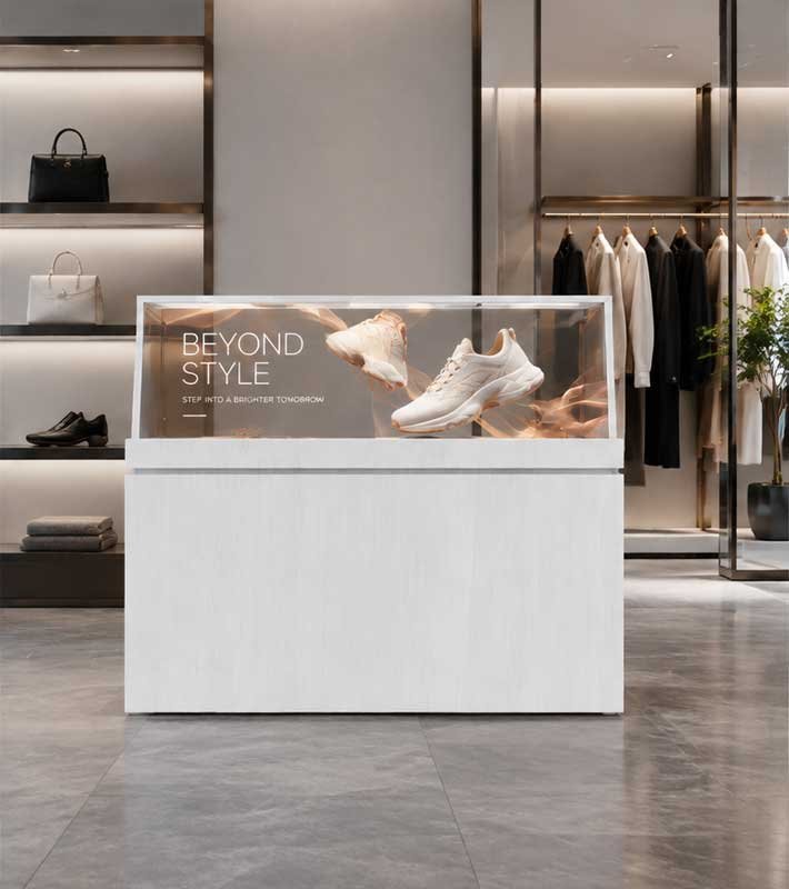48-Inch Cabinet in Fashion Retail