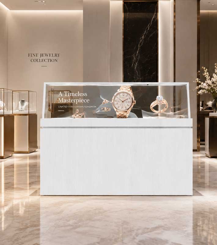 48-Inch Cabinet in Jewelry Retail