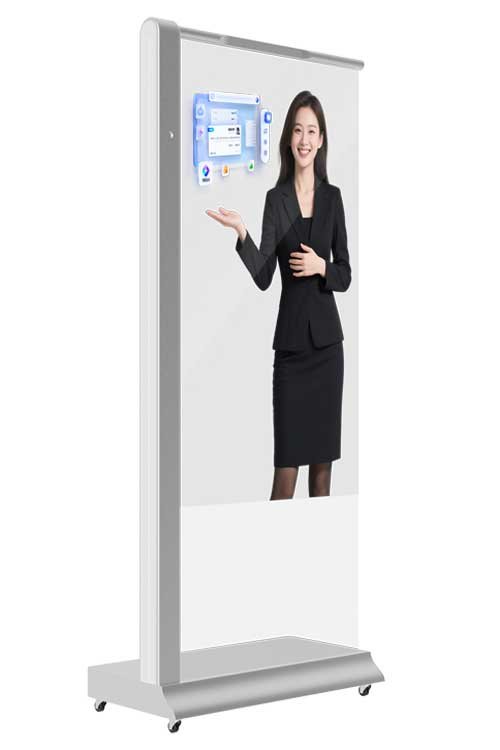 55-Inch Manual Mobile Base