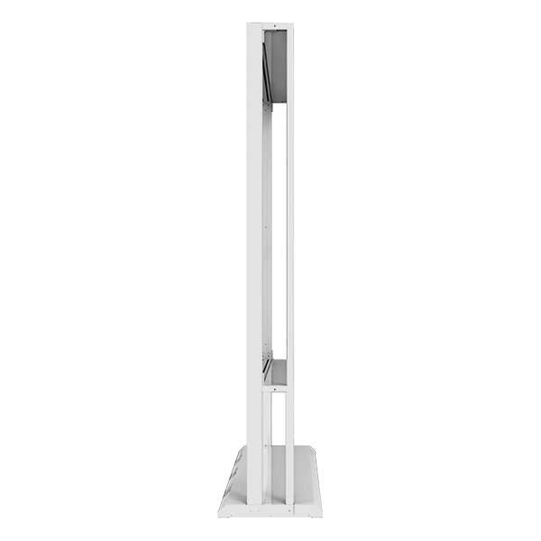 55-Inch Transparent OLED Video Wall — 1×2, side view