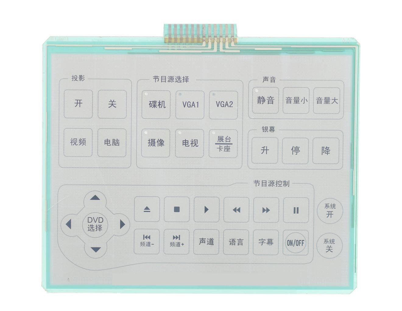 6.5″ Resistive Touch Panel · Industrial Control Machine