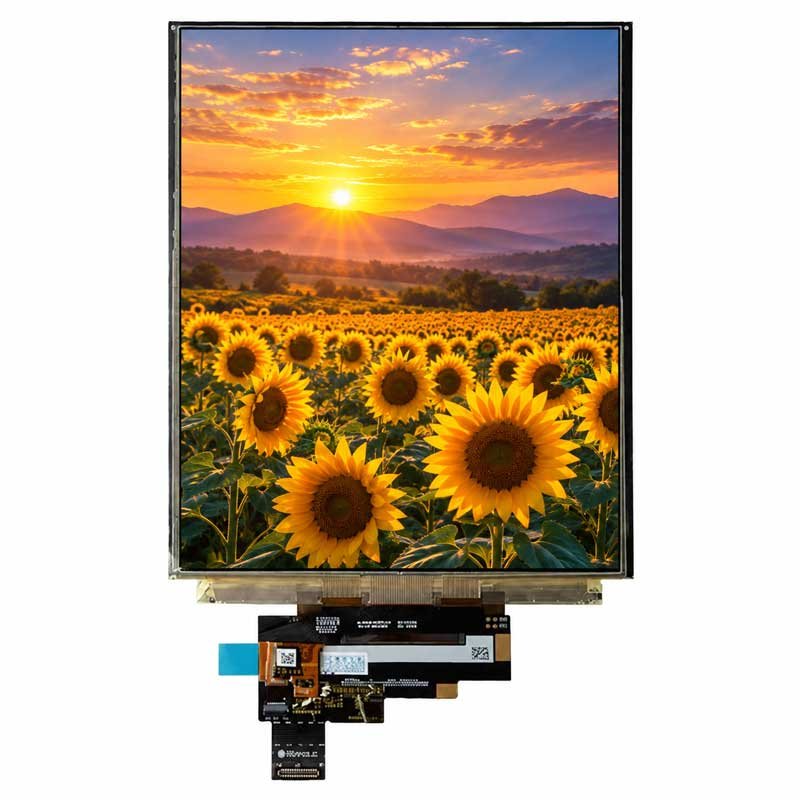 7.8-inch flexible OLED touch display