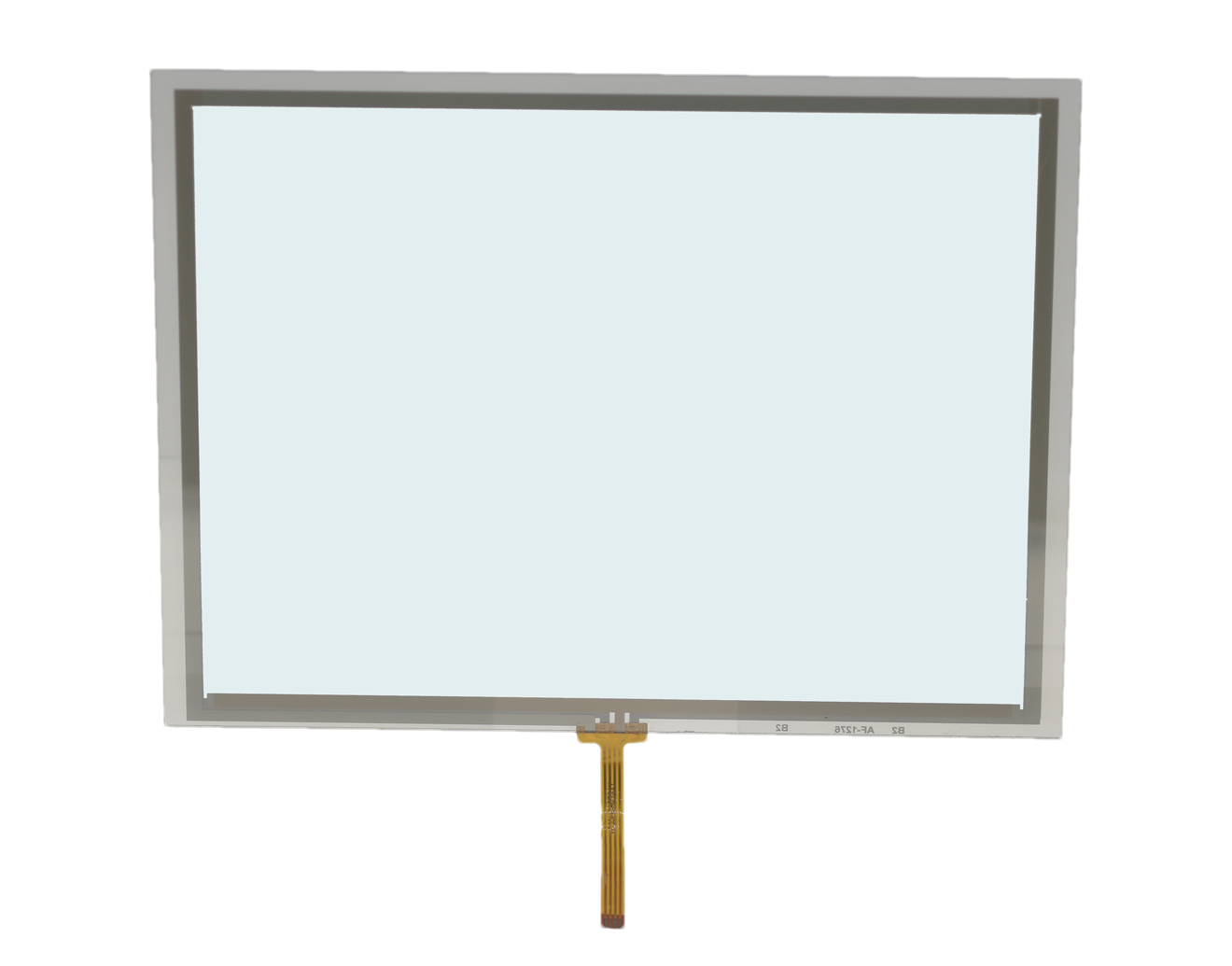 8.1 inch P+G analog resistive touch panel for industrial control