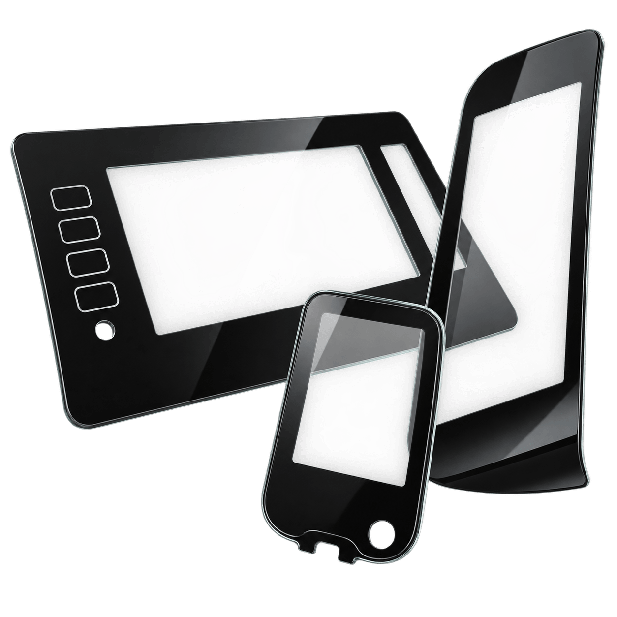 Custom Touch Panel Glass