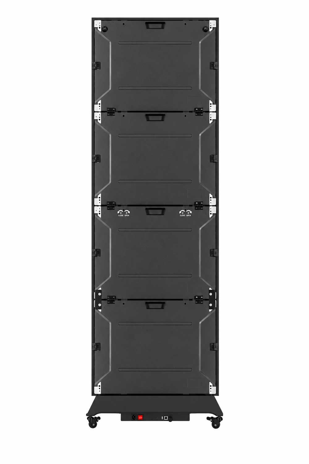 Rear Structure of indoor portable foldable LED poster