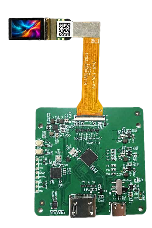 Monocular Micro OLED driver board