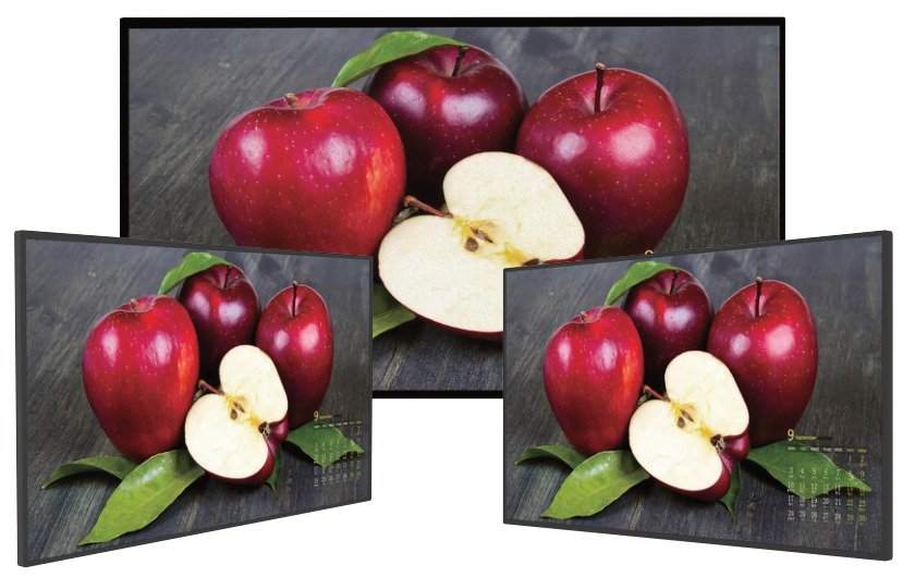 Open frame display series