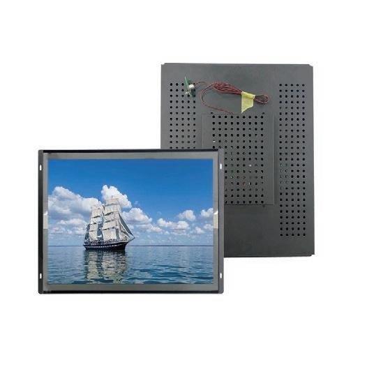 Compact open frame assembly — front and rear