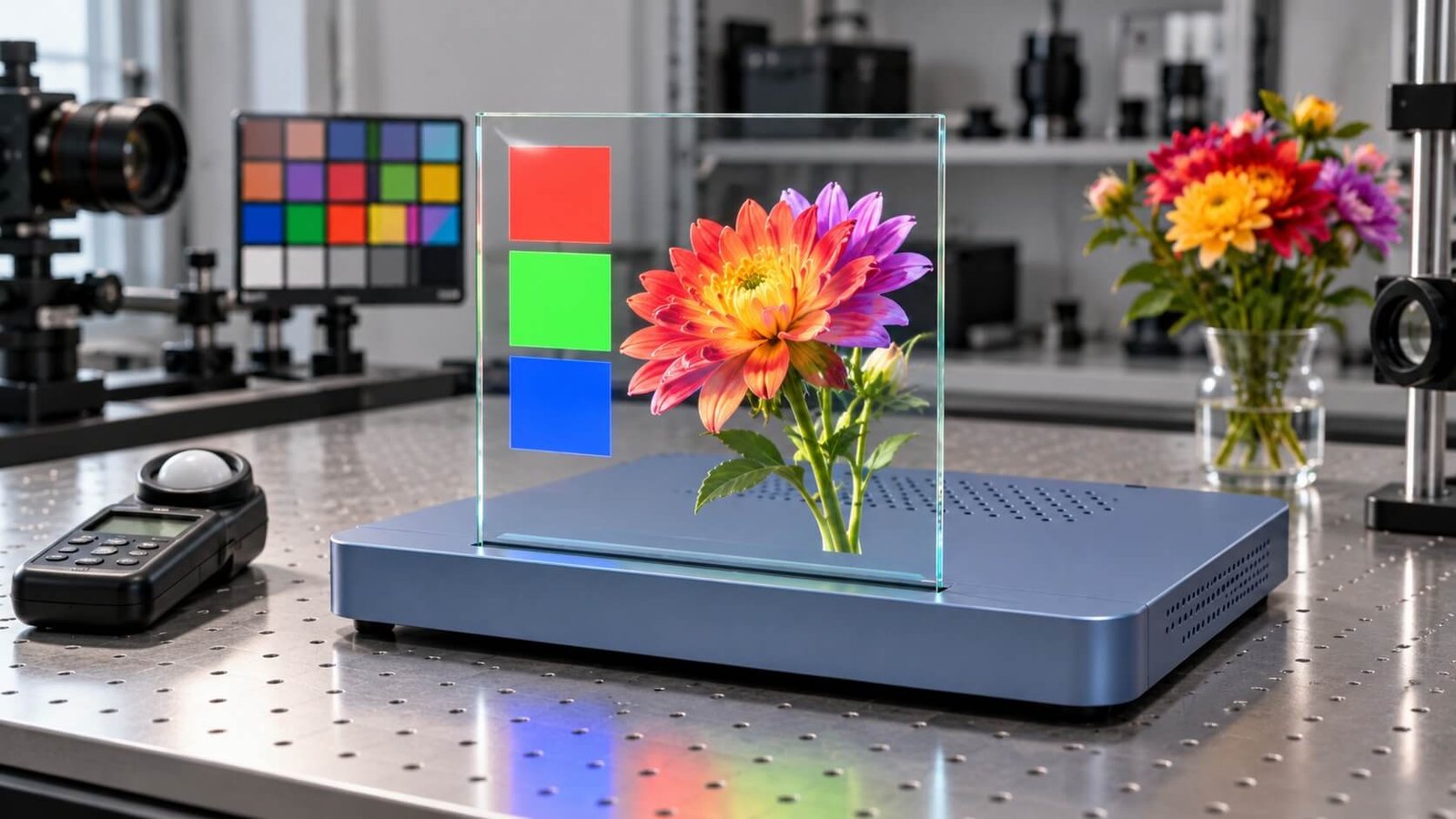9.4-inch transparent Micro LED display — Transparent Display Evaluation application concept