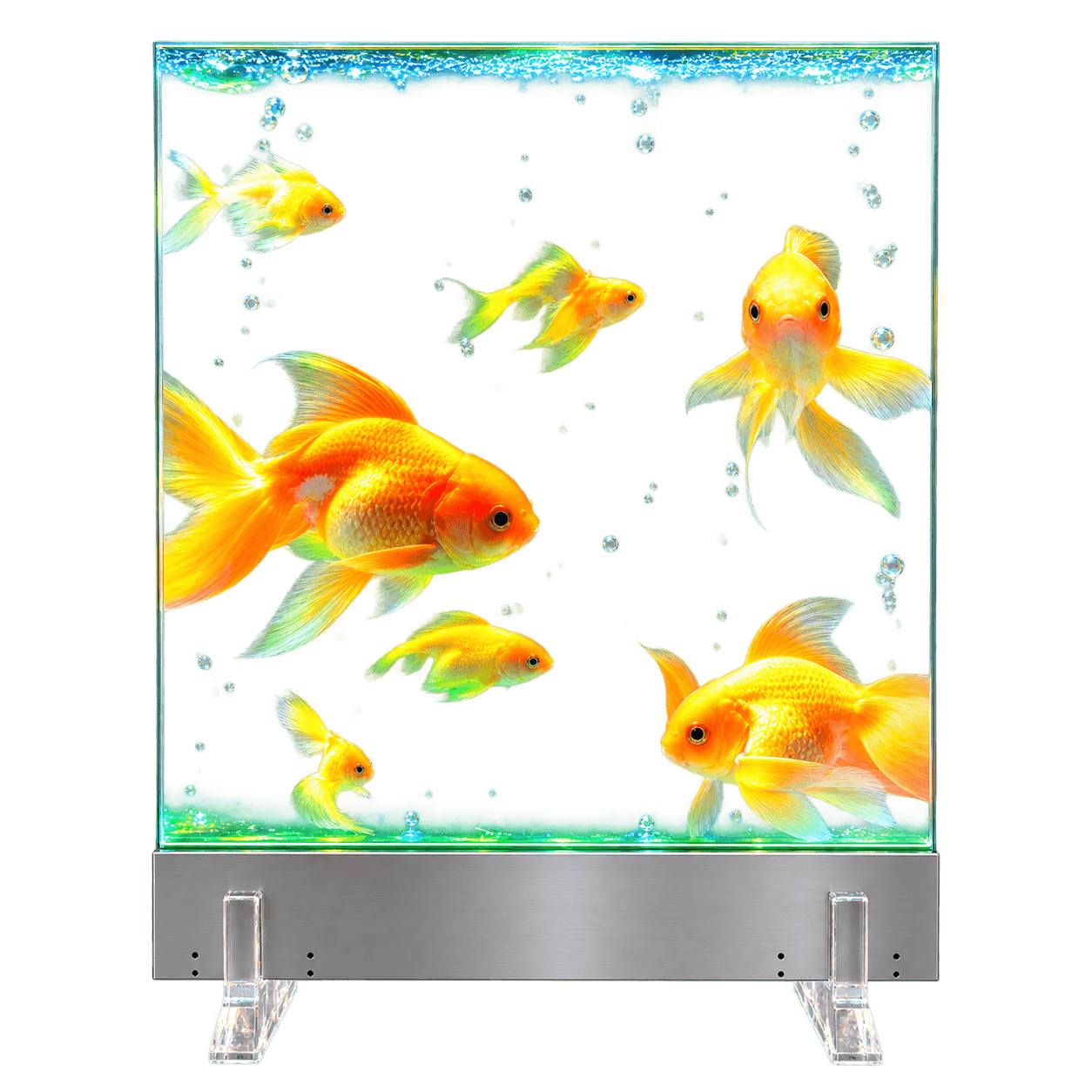 Future Technology transparent retail display