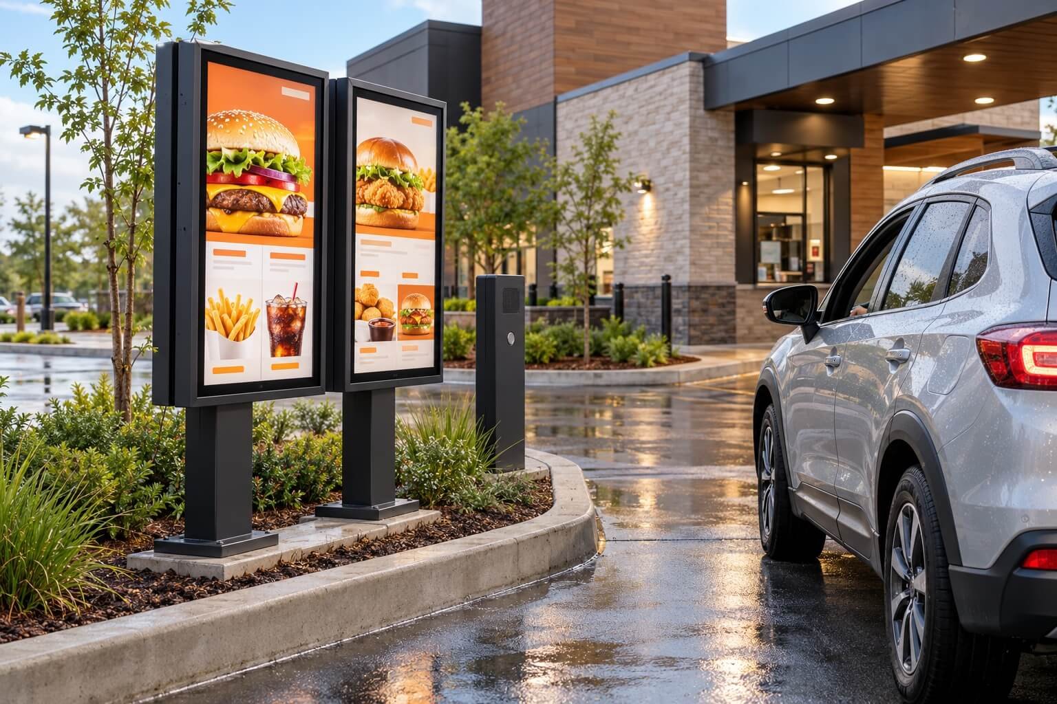 QSR and Drive-Thru Displays