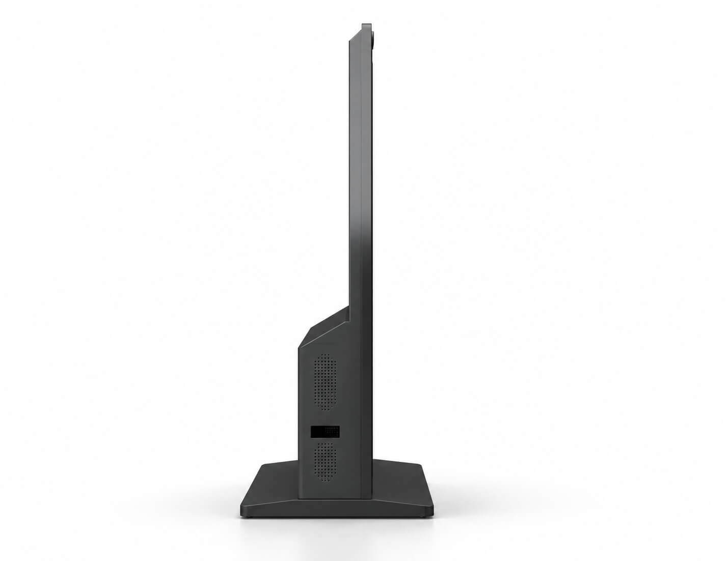 Digital human kiosk — side profile