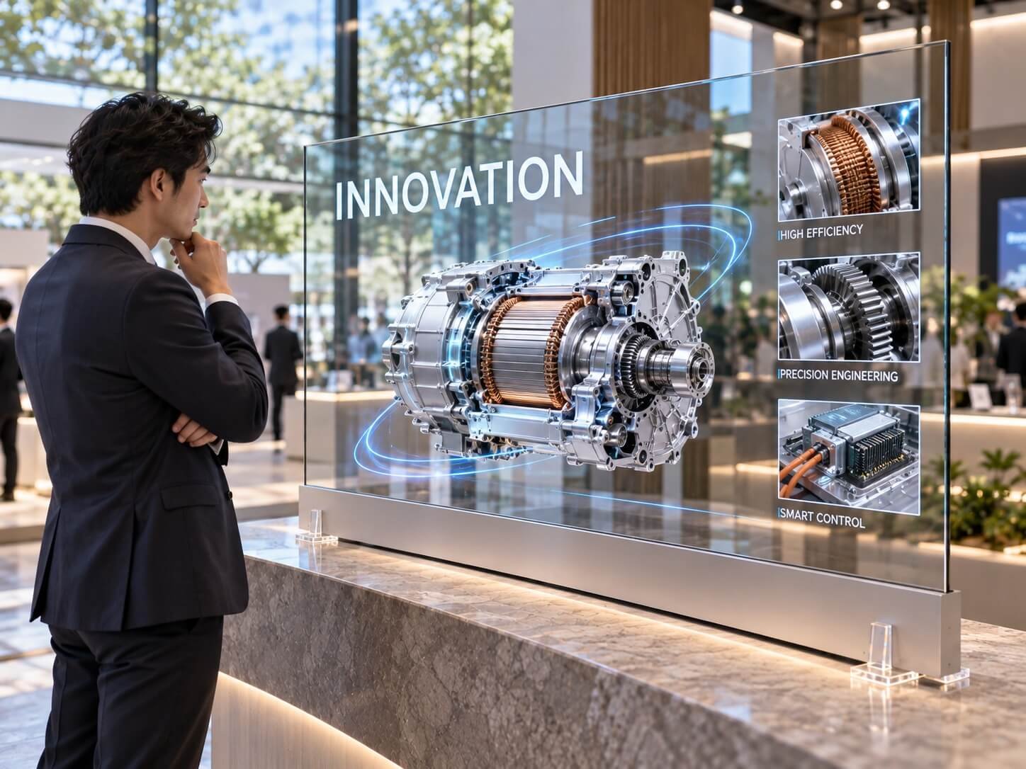 Exhibition, Events & Showrooms — application overview
