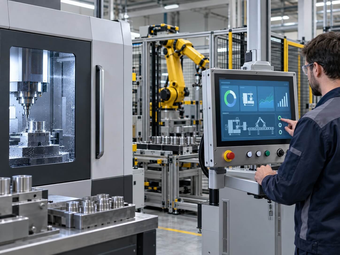 Industrial Equipment & HMI — application overview