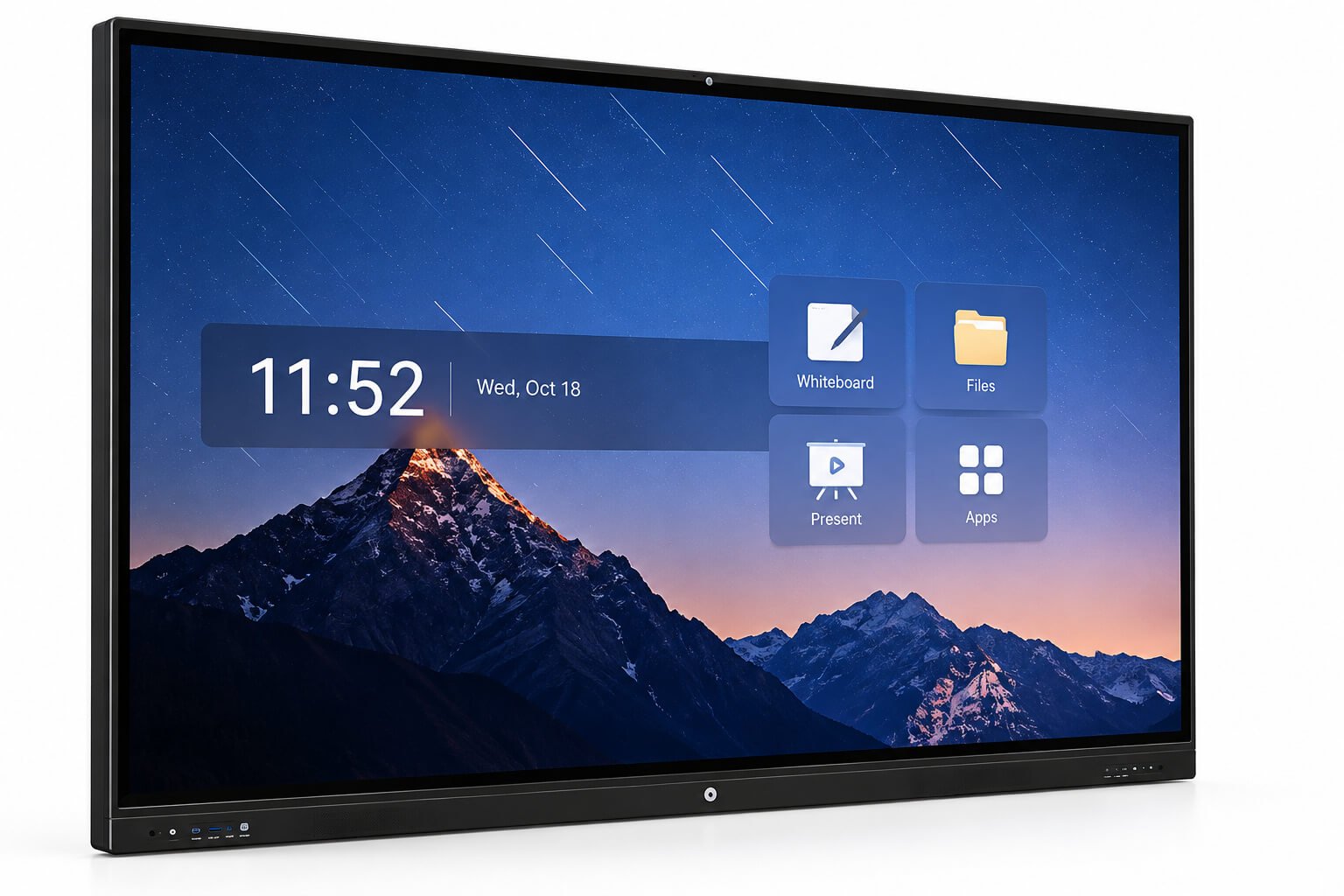 Meeting Panel — Angled Product View