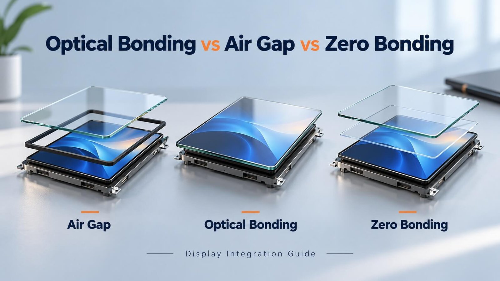 optical bonding vs air gap zero bonding