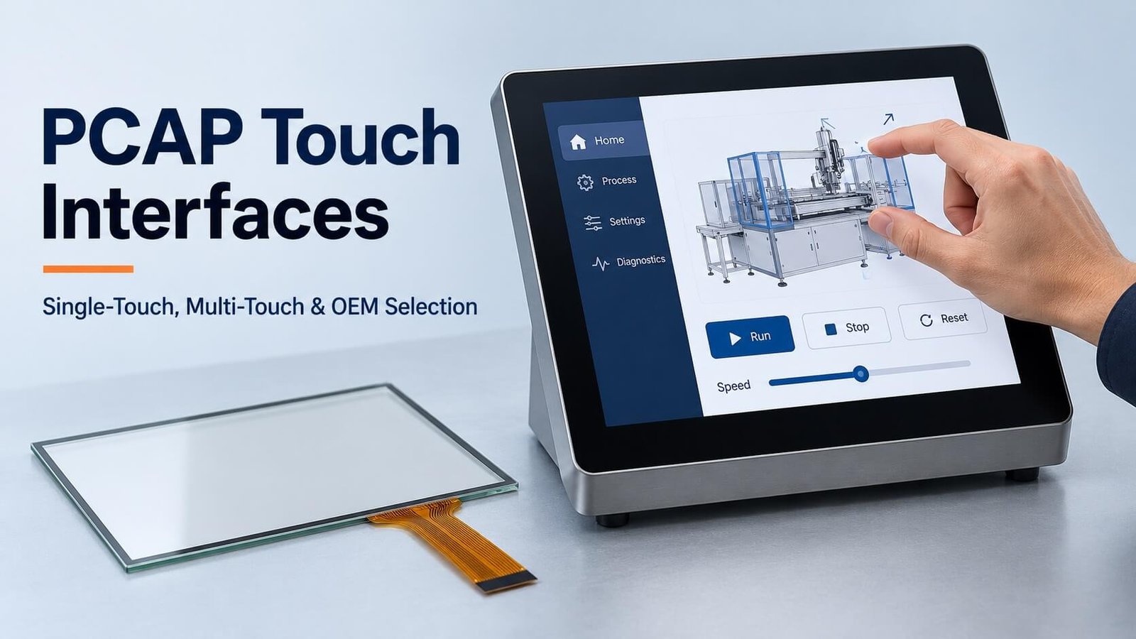 pcap touch interface single multi touch guide